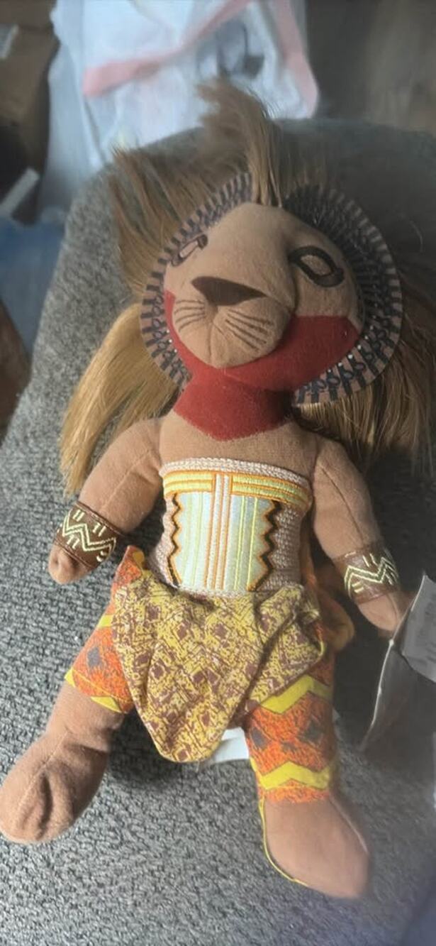 Disney The Lion King Broadway Musical Simba Plush